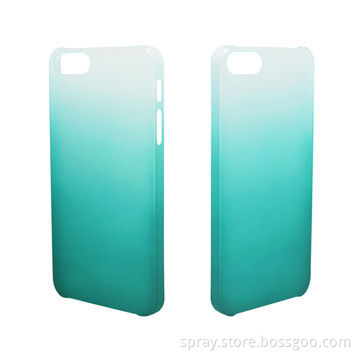 Premium Color Gradient PC Case for iPhone 5, with Rubber Coating Finish